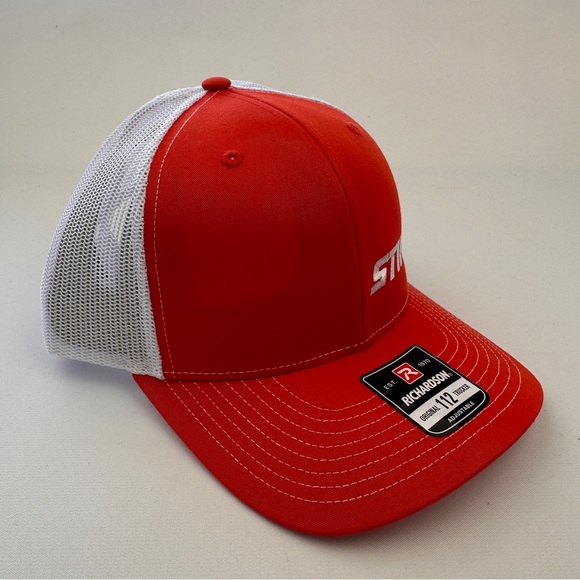 Stihl Richardson 112 Trucker Embroidered Mesh Snapback Cap Hat Multicolor - Picture 3 of 4